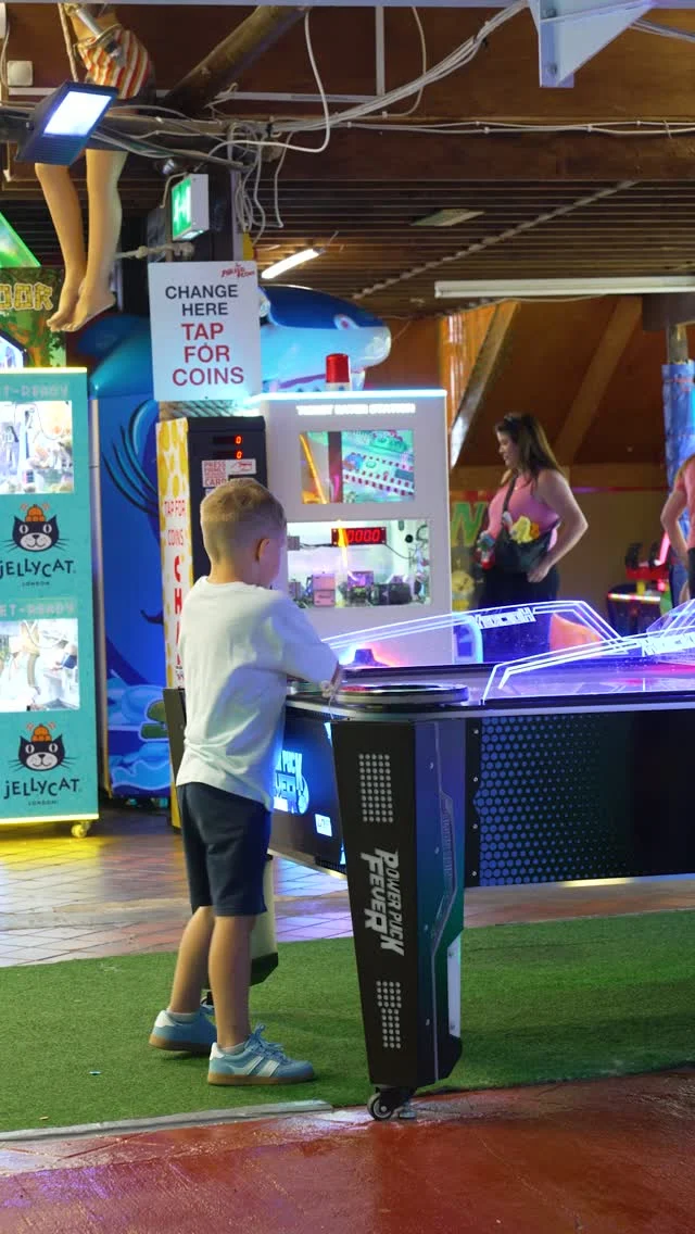 Ready to play & win some awesome prizes?? 🕹️ 🎟️ 👾 

Enjoy some Arcade fun,  rack up those tickets & trade them in for some great prizes at our redemption counter 🎟️